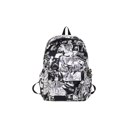 BUBM Нейлон Рюкзак Стандартный Унисекс Синий Темно-синий Розовый Серый Зеленый