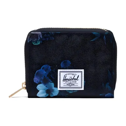 Herschel Переработанный полиэстер Кошелек Унисекс Черный и Синий