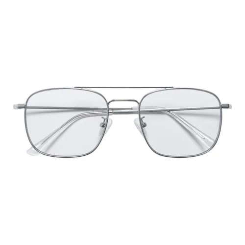 UNIQLO Aviator Солнцезащитные очки Унисекс Серебряный