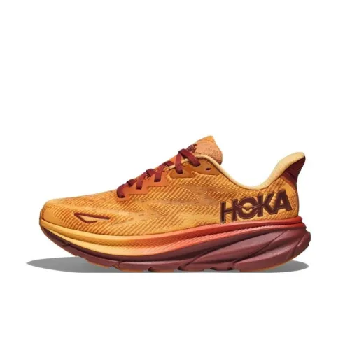 HOKA ONE ONE Clifton 9 Беговые кроссовки Низкий Топ Amber Мужской