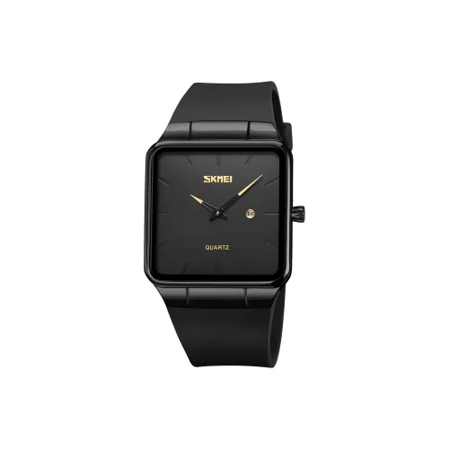 SKMEI Кварцевый механизм ремешок из TPU унисекс черный циферблат