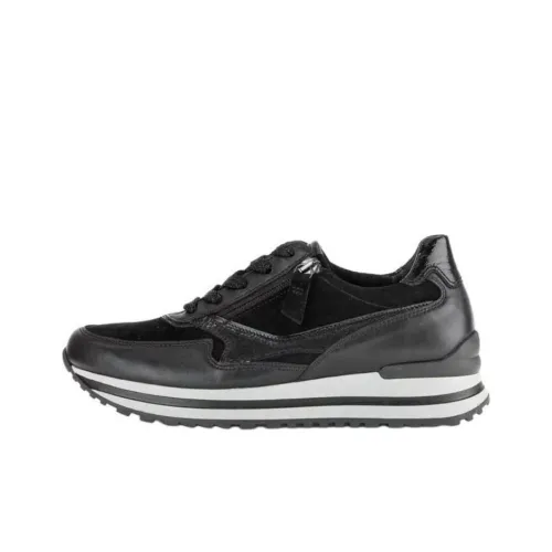 Gabor Comfort Slip-resistant Low Top Casual Shoes Women's Black Габор Комфорт Противоскользящий Низкий Топ Повседневная Обувь Женская Черная