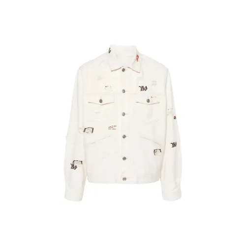 ISABEL MARANT ETOILE Джинсовая куртка Мужская Белая