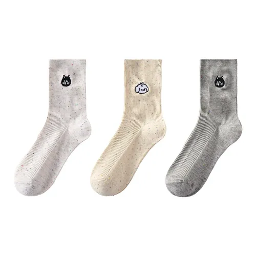Amnesia Cat Носки Crew Женские Combo Set