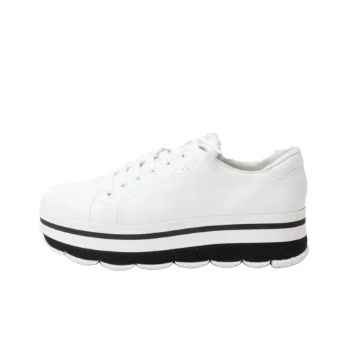 PRADA Linea Rossa Low Топ Повседневная обувь Унисекс Белый