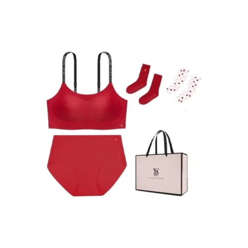 Victoria's Secret Комплект нижнего белья Коробка Сумка для покупок Женская Красная