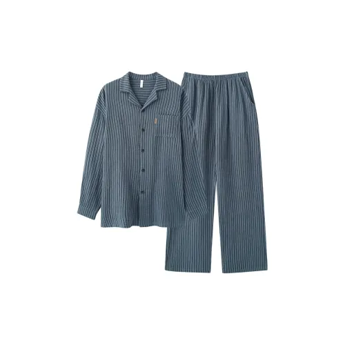 WANANNI Пижамный комплект Мужской Redbird Синий