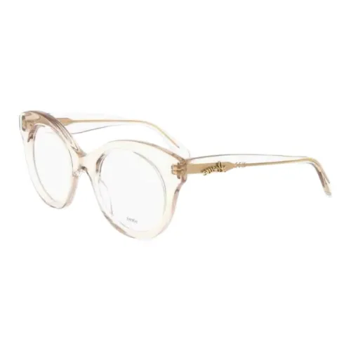 LOEWE Нерегулярная форма Оправы для очков Унисекс Белый