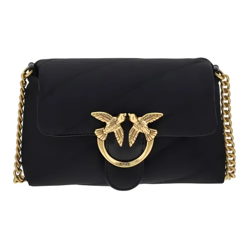 PINKO Love Baby Полиэстер Сумка через плечо Сумка на плечо Женская Черная