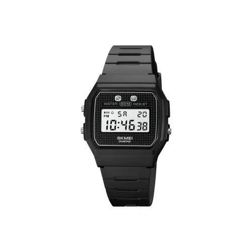 SKMEI Электронный механизм Унисекс Черный циферблат