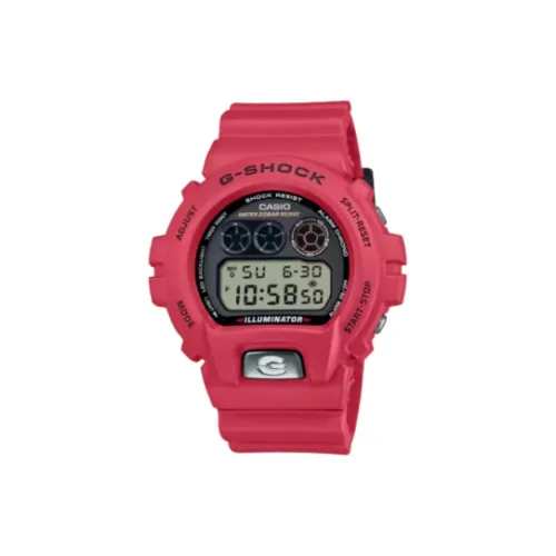 CASIO 6900 Collection Кварцевый механизм Смольный ремешок Часы Унисекс Серый циферблат