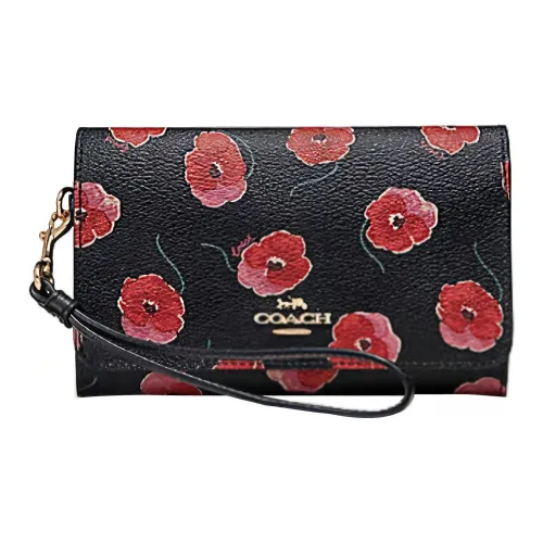 COACH Клатчи Черные Женские