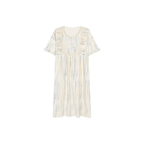 LEZIYUN Ночная сорочка Женская Абрикос