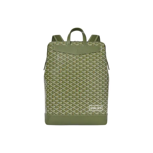 GOYARD Cisalpin Холст Рюкзак Женский Хаки