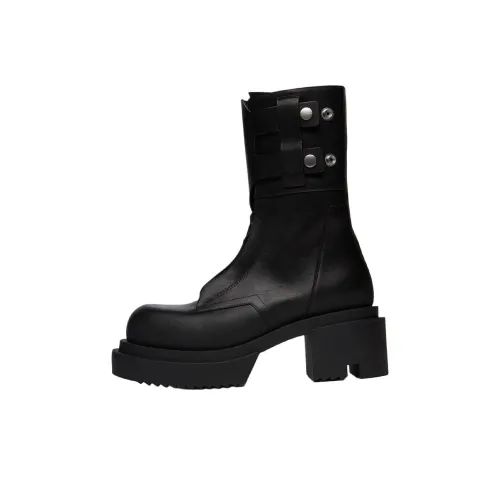 RICK OWENS Bogun Ботильоны Черные Женские