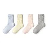 Идея: Пряжа B, носки, экипаж, 4 упаковки