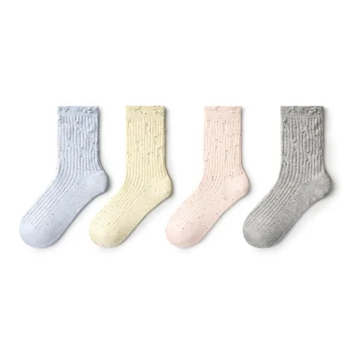 PRIMEET Носки Crew Женские упаковка из 4 пар