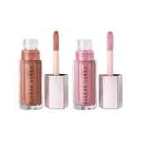 Комплект из двух частей C: Жидкая помада #01 Звезды Телесный + Жидкая помада #02 Stardust Розовый