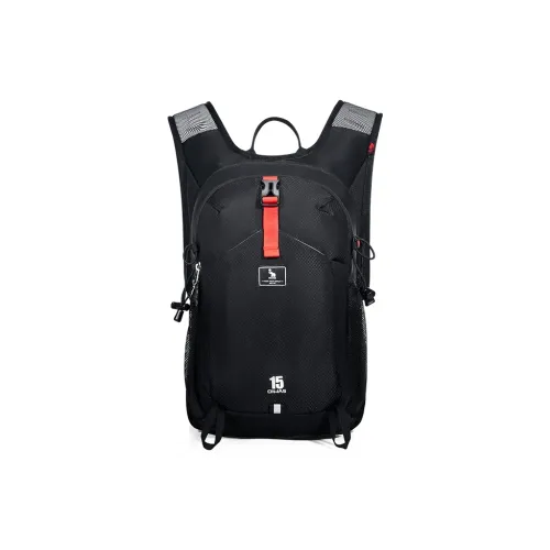 OIWAS Ткань Рюкзак Унисекс Черный Темно-синий Темно-серый