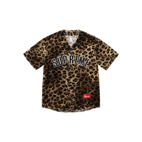 Supreme SS25 Унисекс Бейсбольная Джерси