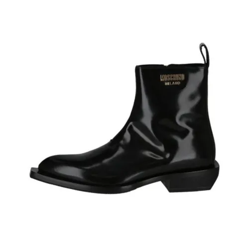 MOSCHINO Ботильоны Мужские Черные