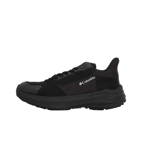 Columbia Устойчивая к истиранию Низкая Обувь Повседневная Унисекс Черная