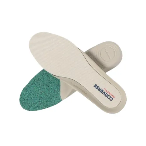 Конверс Переработанный хлопок холст стельки унисекс серый