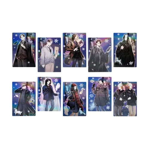 Гарри Поттер Гарри Поттер Снег Найт Набор 10 шт. Коробка Открытки с аниме-тематикой