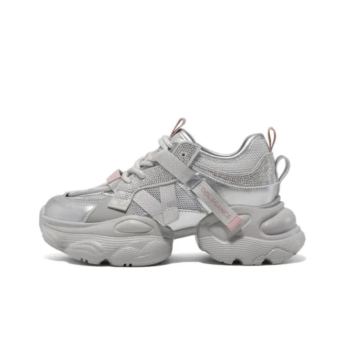 BELLE Slip-resistant Abrasion-resistant Low Top Cushioned Sneakers Women's