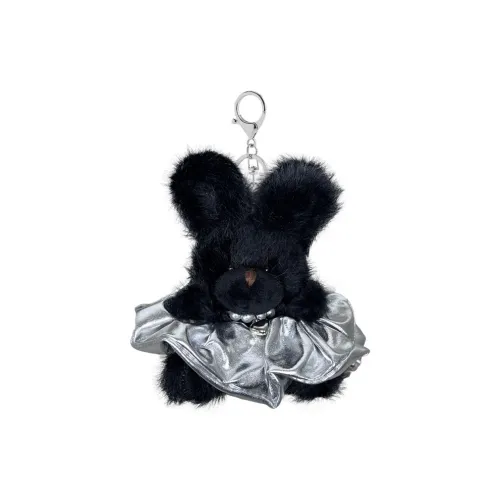 A Little Tide To Play Little Черный Кролик Брелок Кукла Плюшевая Подвеска 12 см Рекомендуемая Высота
