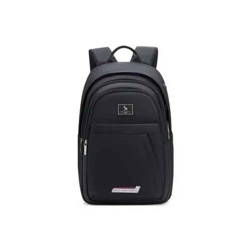 OIWAS Ткань Рюкзак Унисекс Черный Синий