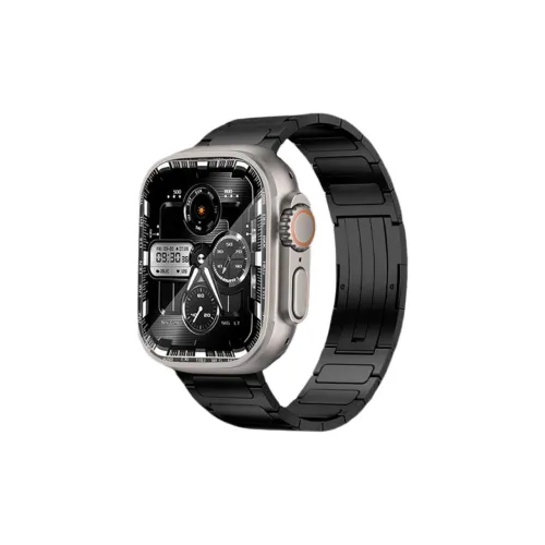 PULAISI Часы Полоска Apple Совместимость 185 мм Титан Материал Унисекс