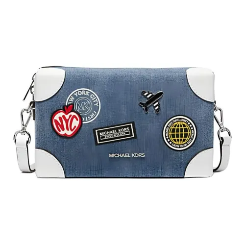 MICHAEL KORS Хлопок Сумка через плечо Маленькая Унисекс Деним