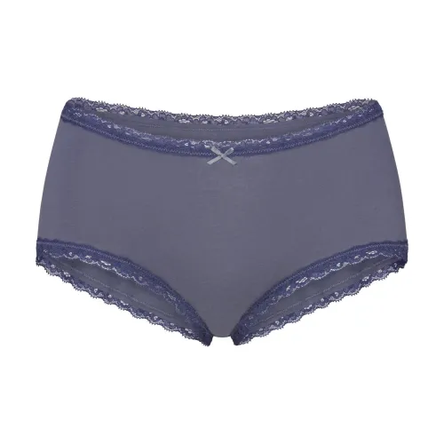 SKIMS 1 Pack Steel Blue/Steel Blue Women's Boxers