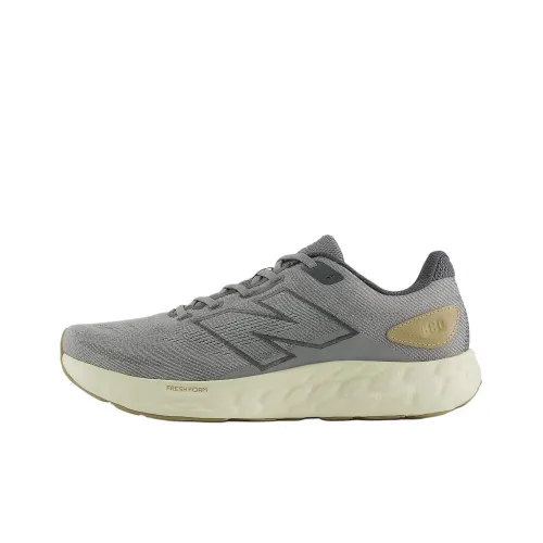 New Balance Fresh Foam 680v8 Low Топ Повседневные Беговые Кроссовки Мужские Серые