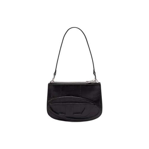 DIESEL Овчина Сумка через плечо Сумка на плечо Женская Черная