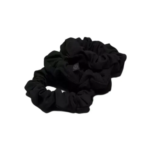 lululemon Хлопок полиэстер район полиуретан резинка для волос женский черный