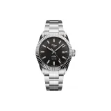 Эбеново-черный ободок с узором "Ray"