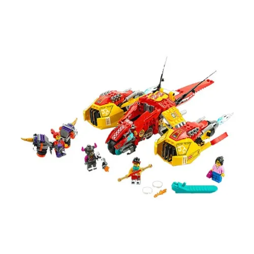 LEGO Little Monkey King Collection Qi Xiaotian Cloud Fighter Конструктор 301 600 шт. 80008