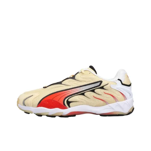PUMA Inhale Повседневный Низкий Топ Бежевый/Красный Мужской