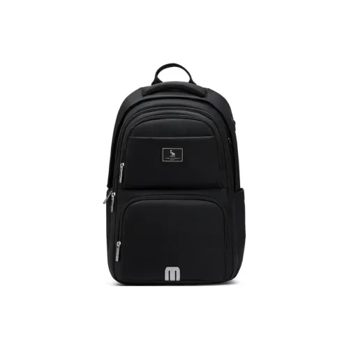 OIWAS Ткань Путешественный Рюкзак Ноутбук Сумка Студенческий Рюкзак Стандартный Унисекс Черный Синий