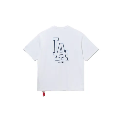 New Era Белый Унисекс Футболка