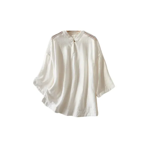 IHIMI Белые Женские Рубашки