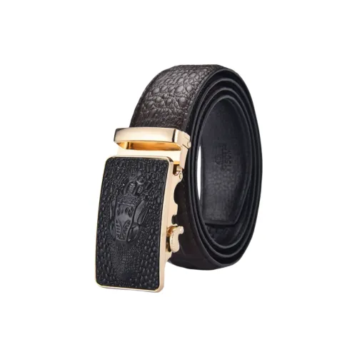 Yalu Alloy Leather Belts Men's