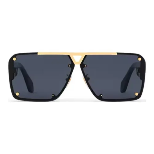 LOUIS VUITTON Металл Aviator Солнцезащитные очки Мужской Черный
