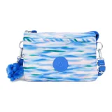 Разбавленный голубой и розовый принт