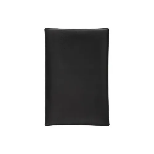 HERMES Calvi Коробка Телячья кожа Держатель для карт Унисекс Черный