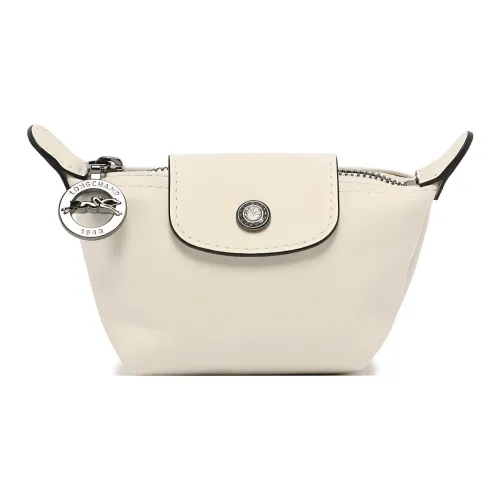 LONGCHAMP Le Pliage Коровья кожа Кошелек Стандартный Женский Экрю