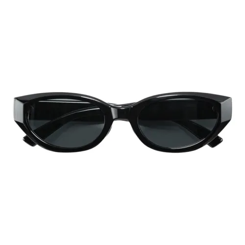 UNIQLO Пластик Кошачий глаз Солнцезащитные очки Унисекс Черный