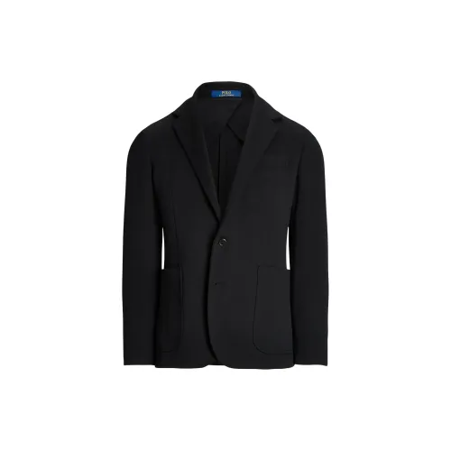 Polo Ralph Lauren SS25 Бизнес-костюм Пальто Мужской Черный